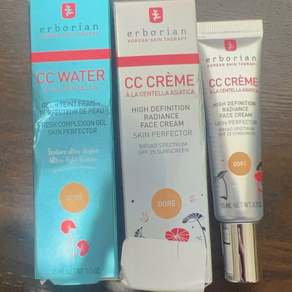 Erborian CC Cream and CC water bundle of 3